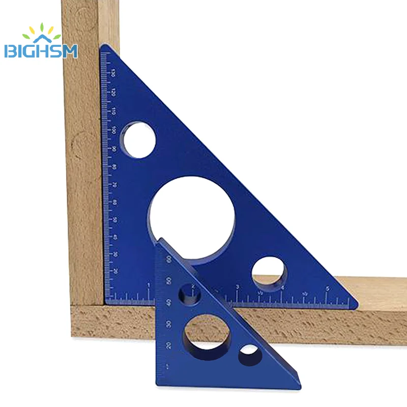 1Pcs Right Angle Marking Ruler Square Carpentry Professional Joinery Woodworking Carving Diy Tools Table Saw Accessories