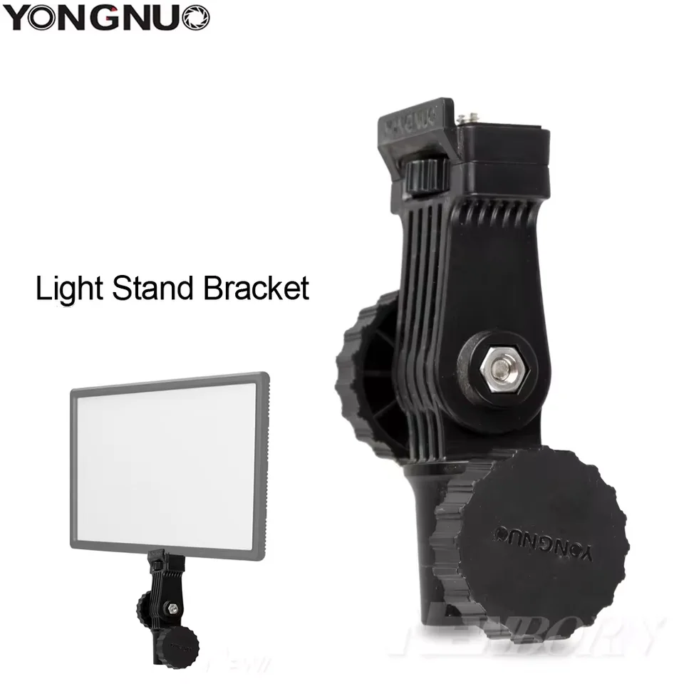 Suporte de Luz LED YONGNUO com Montagem Hot Shoe Giratória para