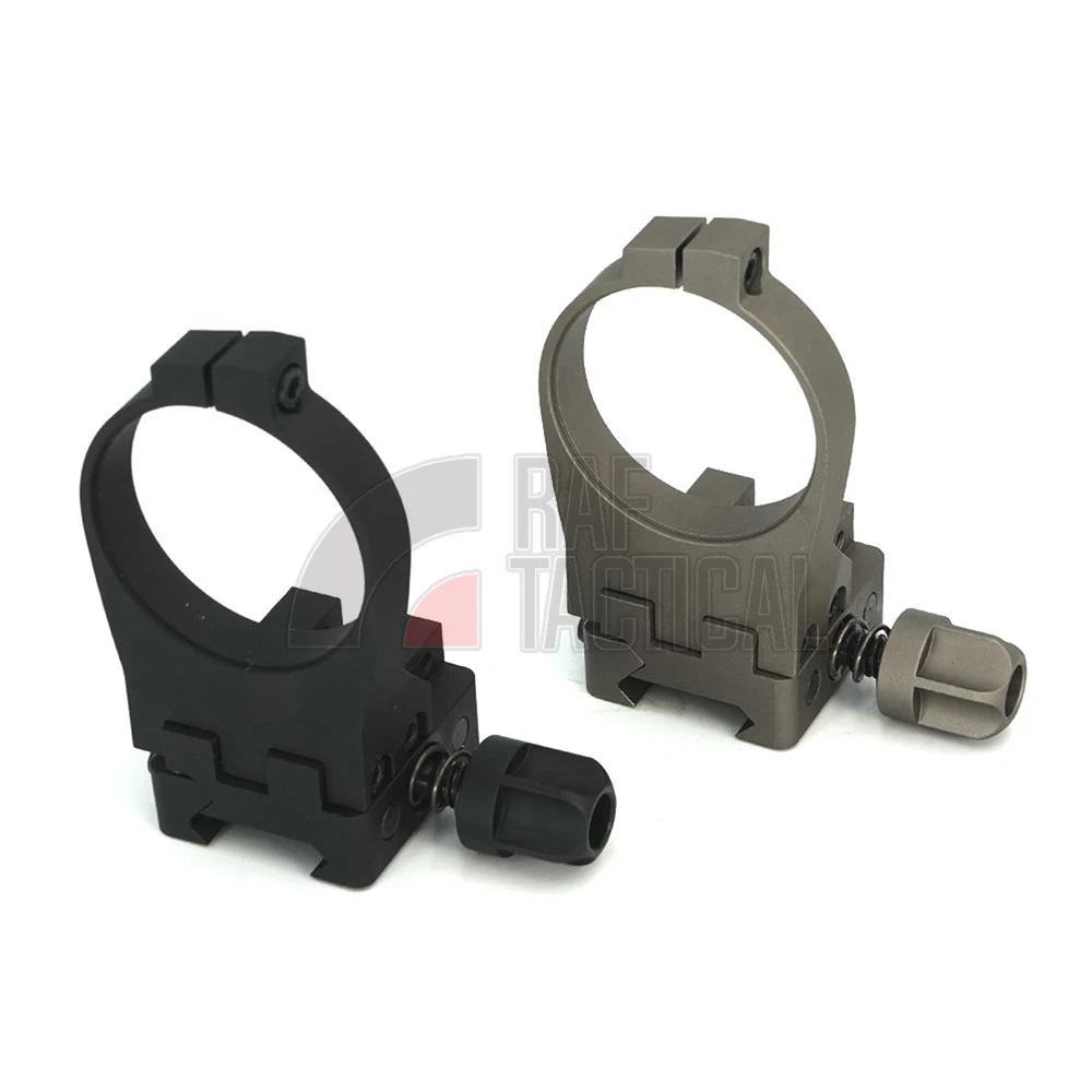 Night Vision Mount Dlock PVS-14 NVG Mount Quick Connect Rail Mount Adapter By 6061 Aerospace Aluminum Black/FDE Color