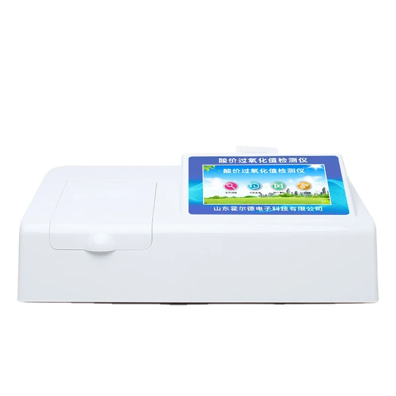 

Electronic Rapid Measuring Instrument for Acid Peroxide Value of Animal and Vetable Oils Used in Machines