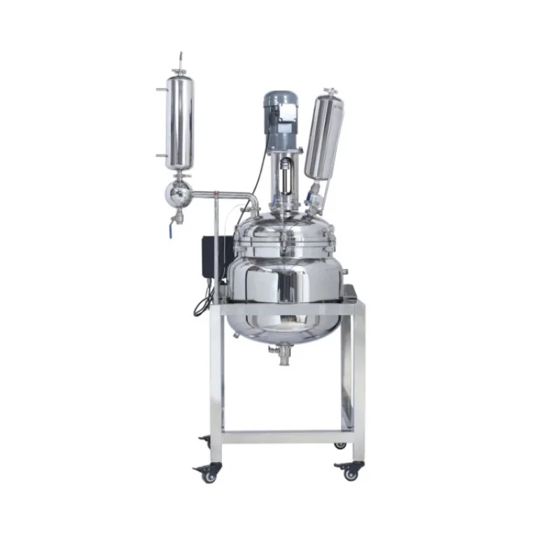 high quality Loratory Mixing Reaction Vsel Chemical Double Layer High Prsure L Industrial Stainls Steel Jacketed Reactor Pric