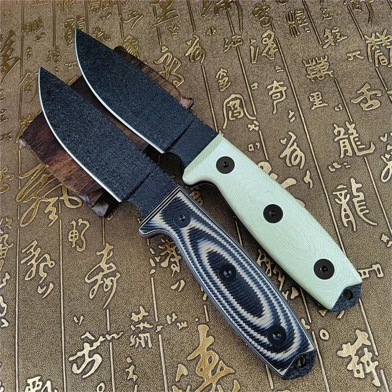 

2 Styles Fixed Blade Knife S35VN Blade G10 Handle Tactical Hunting Camping Outdoor Portable Self-defense Knife with Kydex Sheath