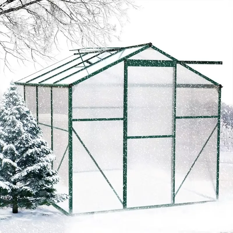 

Garden PVC plastic panel greenhouse metal aluminum frame walking