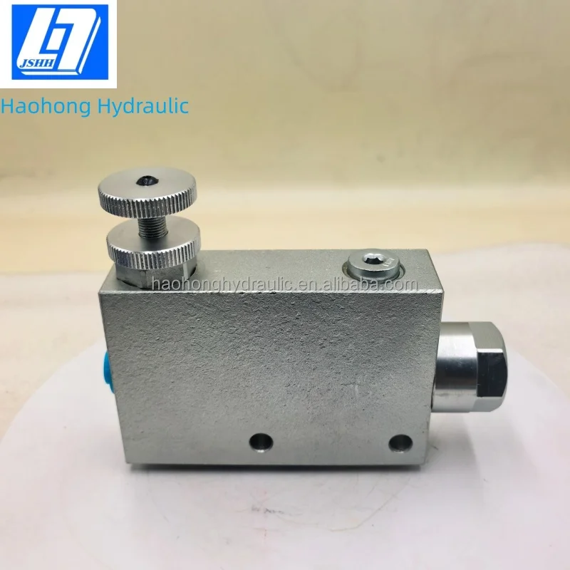VPR3 -G1'' 3 Way Flow Control Valve 200 L/min G1 350bar Angle Structure view 2