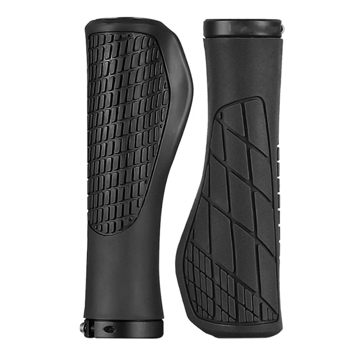 

Black skid Bike H Bar Grip Rubber Bike H Grip Cover for Mountain Road Cycling Durable Comfortable Support
