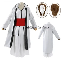 Anime Cosplay Aizen Sousuke Arrancar Soul Society Gotei 13 Captain Uniform Costume Halloween Carnival Role Play Party Props Suit