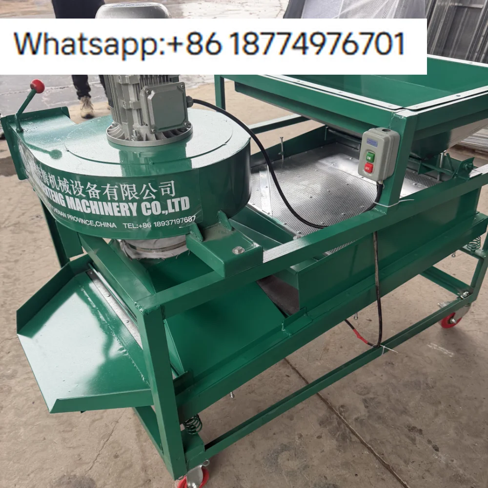 BTMA Automatic Oilseed Screen Machine 100kg/h for Soybean/Peanut/Sesame/Sunflower Seed Cleaning High Oil Yield - view 6