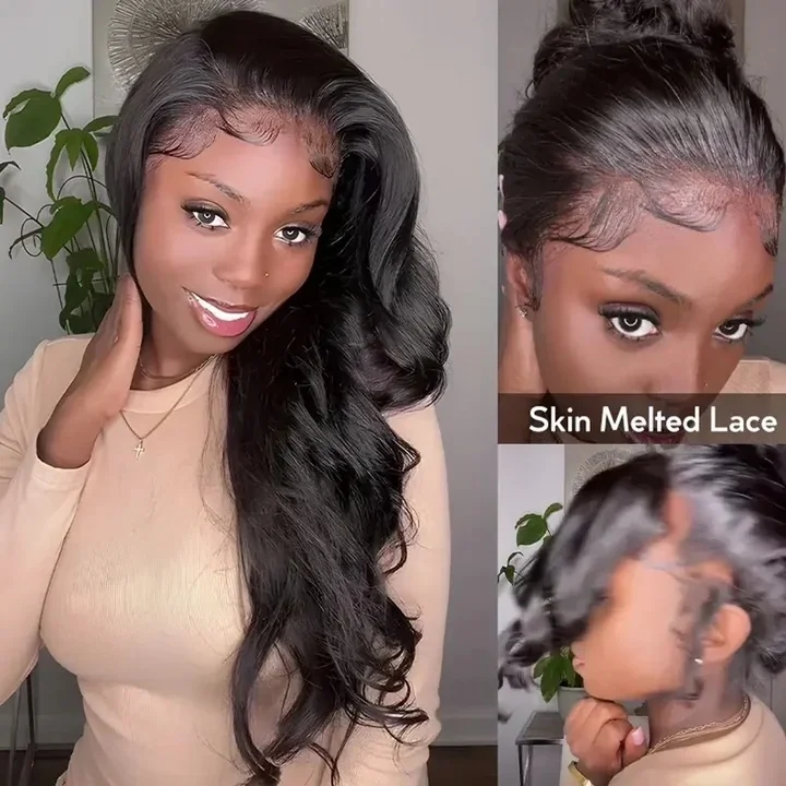 باروكة دانتيل كاملة شعر بشري مموج شعر بشري 100 شعر بشري برازيلي منزوع مسبقًا باروكات دانتيل عالية الدقة 360 شعر بشري باروكات دانتيل كاملة 250 كثافة