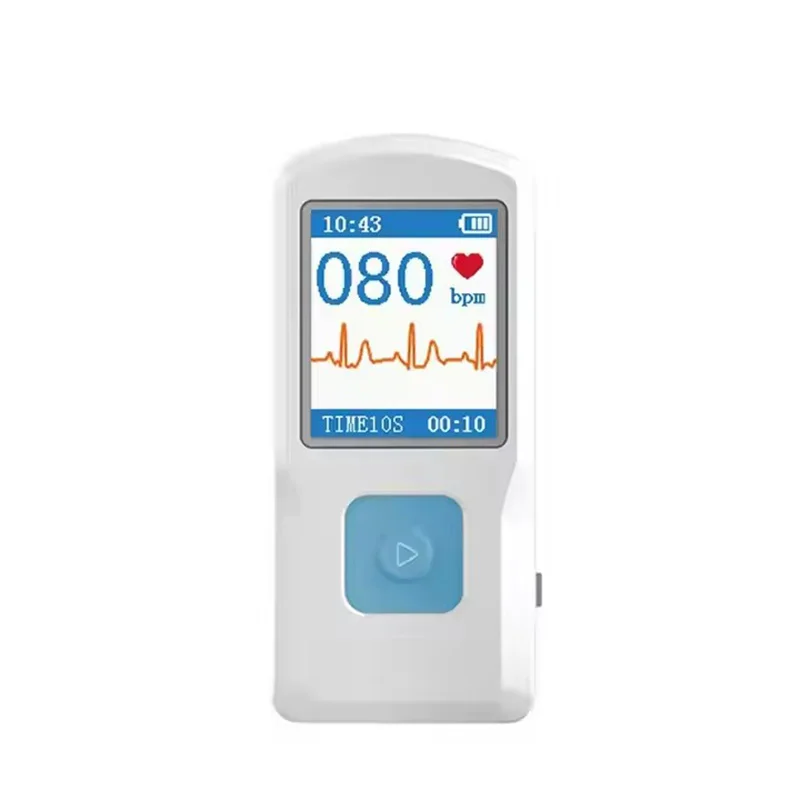 Bluetooth Portable Handheld ECG EKG Monitoring PM10 Electrocardiogram Digital Electronic Multi-functional Visual ECG Machine