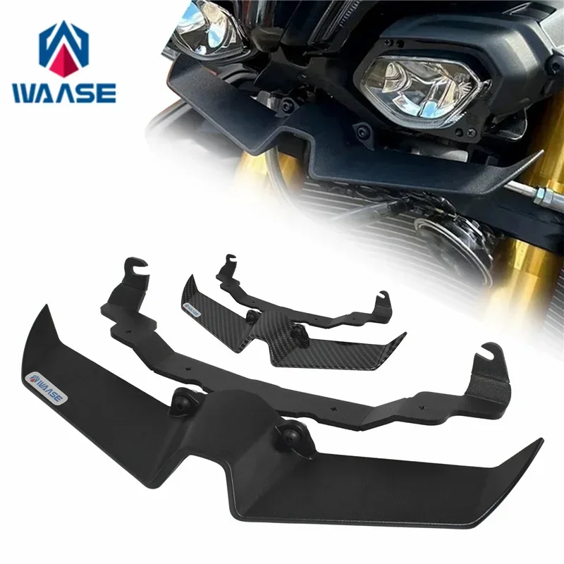 

waase For Yamaha MT-10 MT10 SP 2022 2023 2024 Front Wheel Fender Beak Nose Cone Extension Cover Extender Cowl
