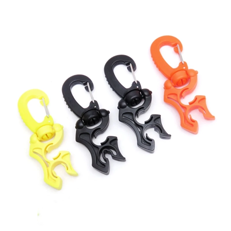 Diving Hose Holder Diving Hose Regulator Clip Double BCD Hose Clip Scubas Diving Hose Retainer Buckle for Snorkeling