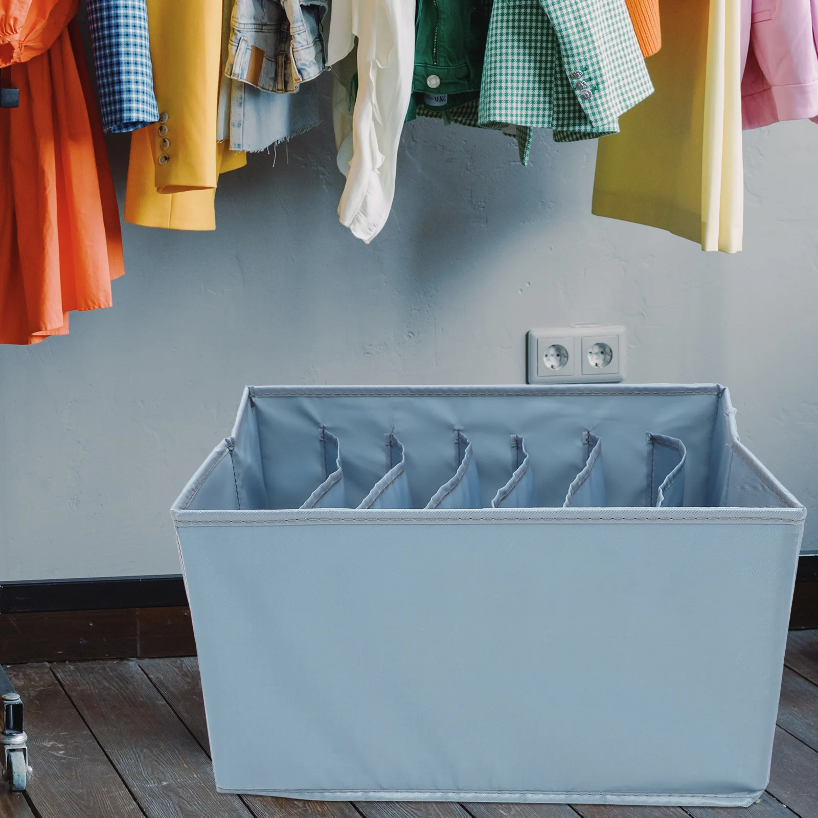 

ganizer Boxes Fabric Drawer Tshirt Folded Storage Clothes ganizer For Folded Clothes Closet Bedroom Scarf Shirt Container