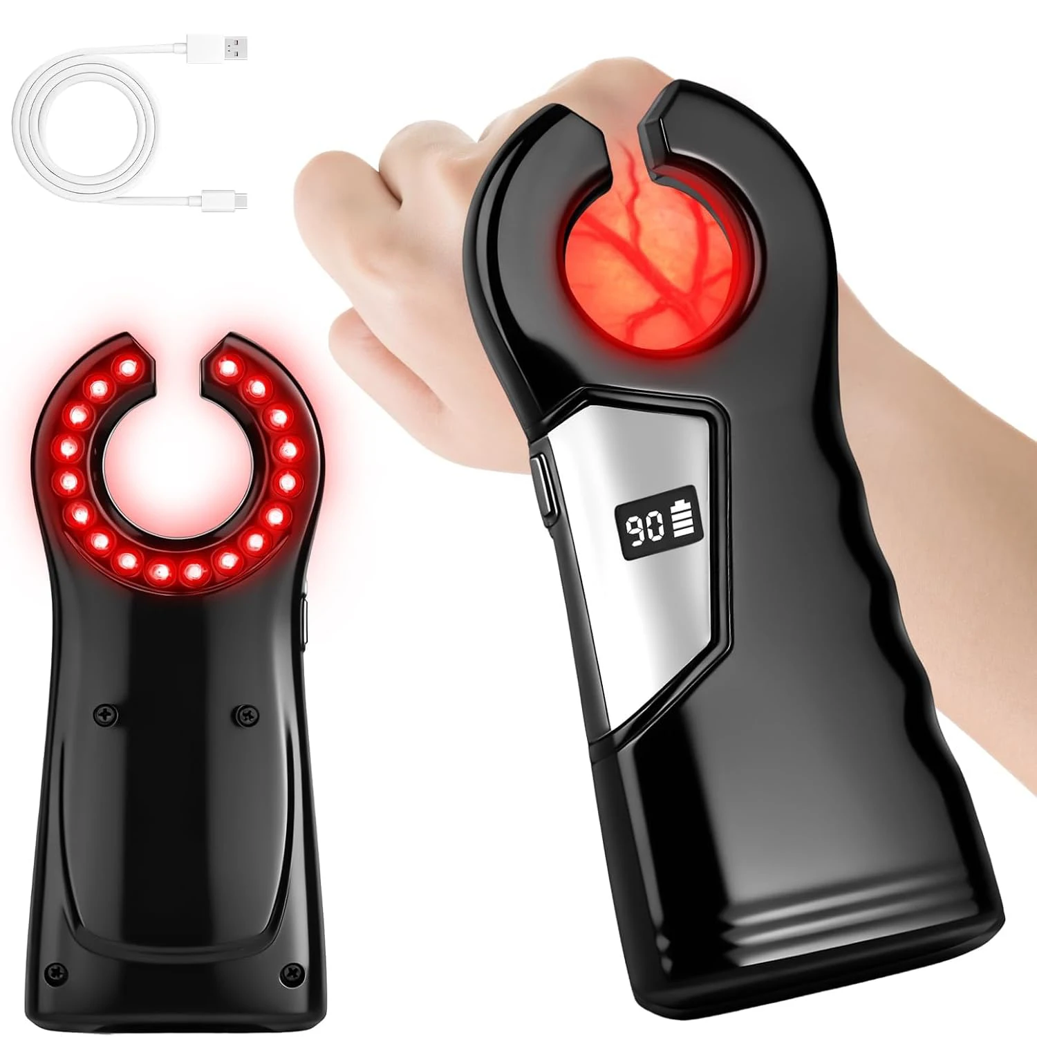 2/1pcs Infrared Vein Locator Portable Medical Vein Finder Machine Nurse Injection Helper Handheld Emergency Vein Viewer for Home