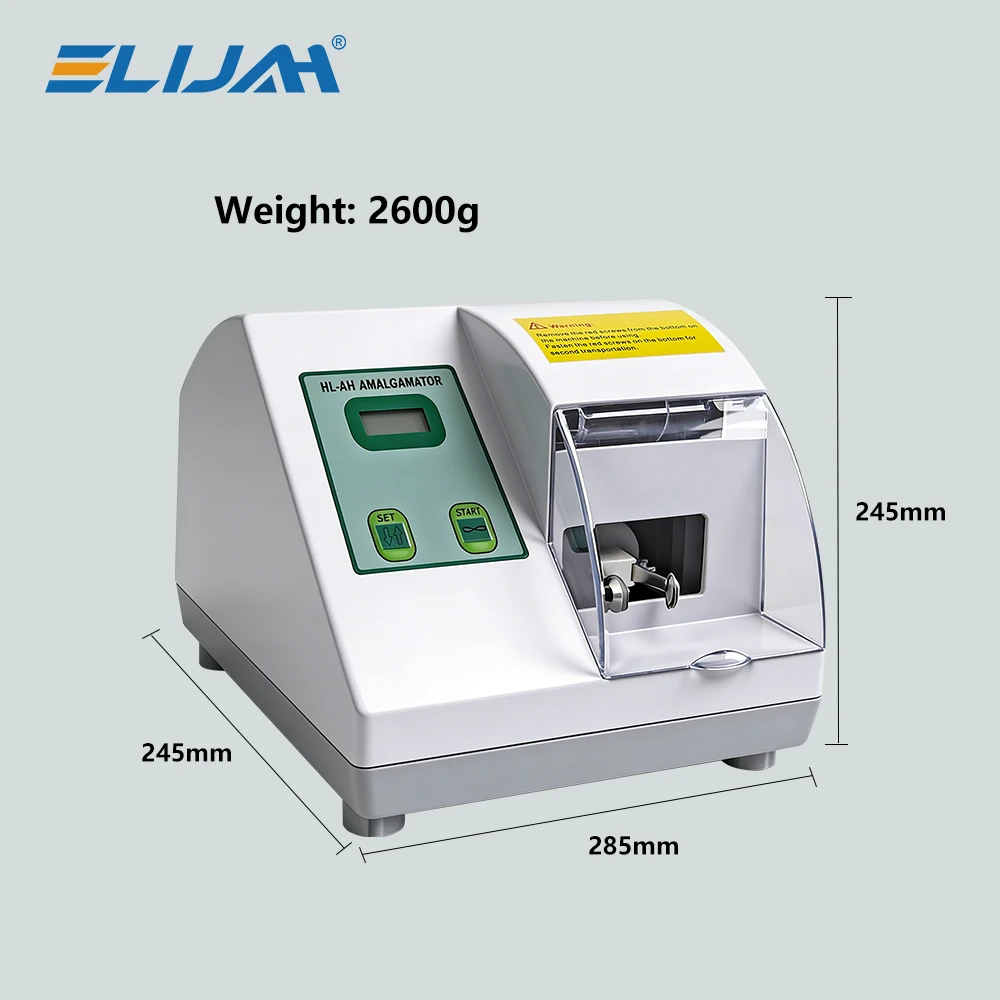 ELIJAH Digital Dental Lab Stirrer Blending Mixer Blending Speed ≥4200rpm  110/220V Amalgam Digital Amalgamator Dental Equipment