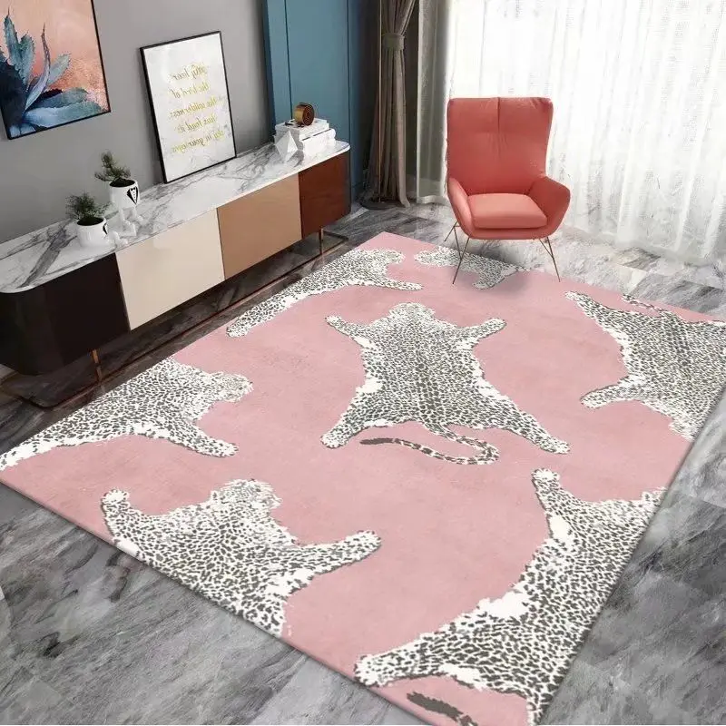 Modern Light Luxury Style Decoration Bedroom Carpet Simplicity Living Room Rugs Sofa Coffee Tables Mats Cloakroom Study Foot Mat