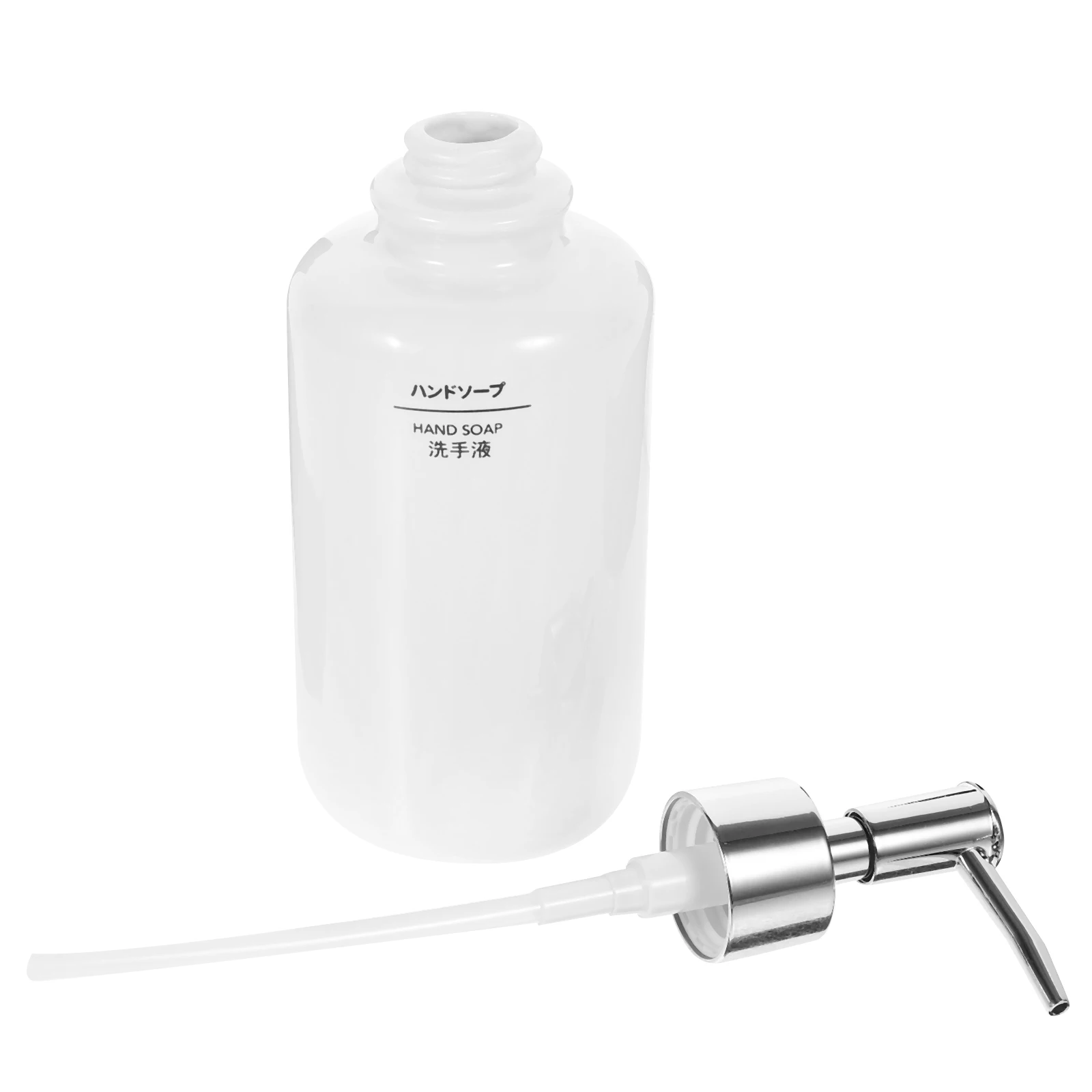 

Ceramic Lotion Bottle 410ml Soap Hand Dispenser Refillable Container Press Pump Design Easy to Clean Home Kitchen Use