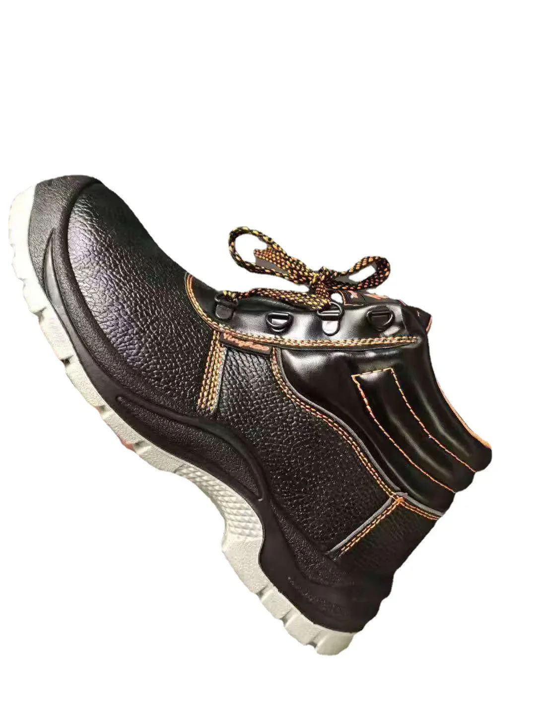 Sicherheits-Arbeitsschuhe, Anti-Piercing-Stahlkappe, isolierte künstliche PU-Arbeitsschutzschuhe, sulphierte Herrenschuhe