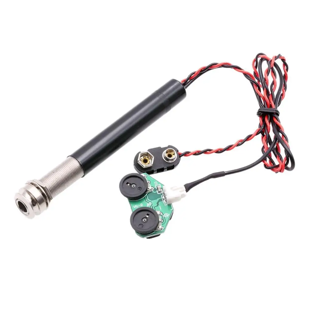 

Звукосниматель для акустической гитары, наконечник, разъем предусилителя, комплект звукоснимателей с ручкой громкости, выход 6,35, разъем Guitarra, пьезопредосилитель, звукосниматель