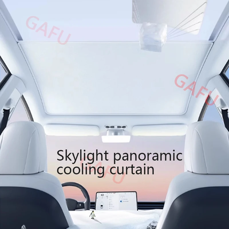 

For XPENG Xiao Peng G9 Car Sunroof Curtain Top Canopy Sunblock Heat Insulation Car Interior Modification Protective Accessories