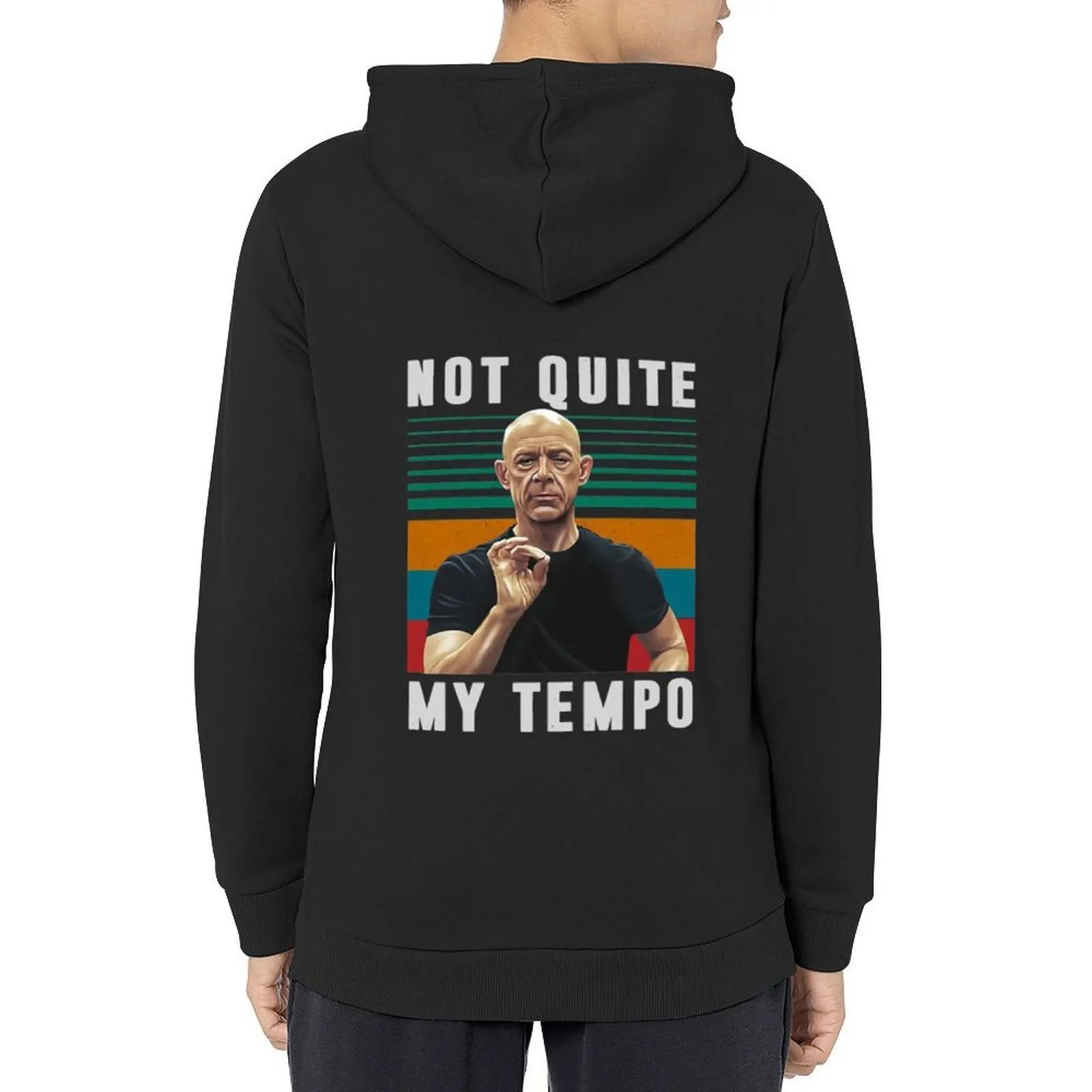 

Whiplash Not Quite My Tempo Vintage Hoodie men's clothes men's clothing blouse tracksuits