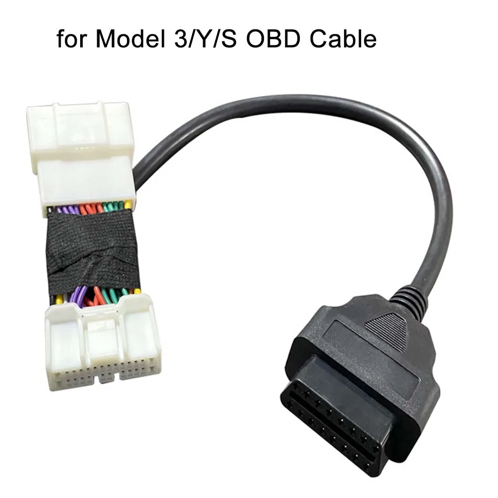 Car OBD2 Line for Tesla Model 3 Y S OBD Cable Connector Diagnostic Tool Auto Adapter Harness