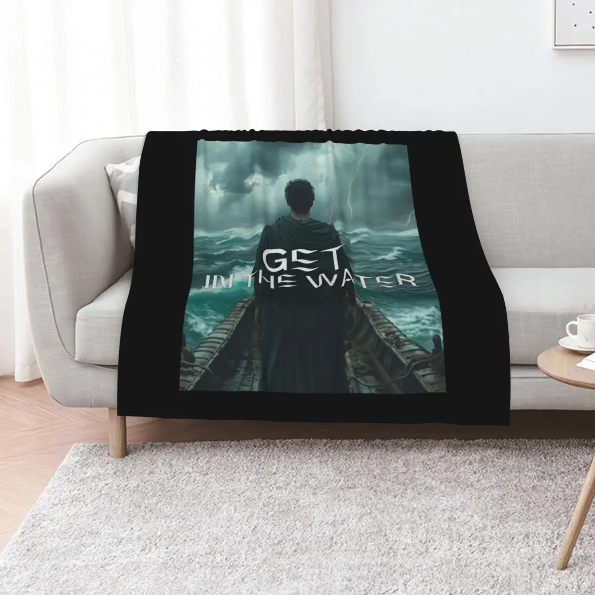 

Epic the musical Get In the Water Throw Blanket Giant Sofa blankets ands Kid'S sofa bed Blankets