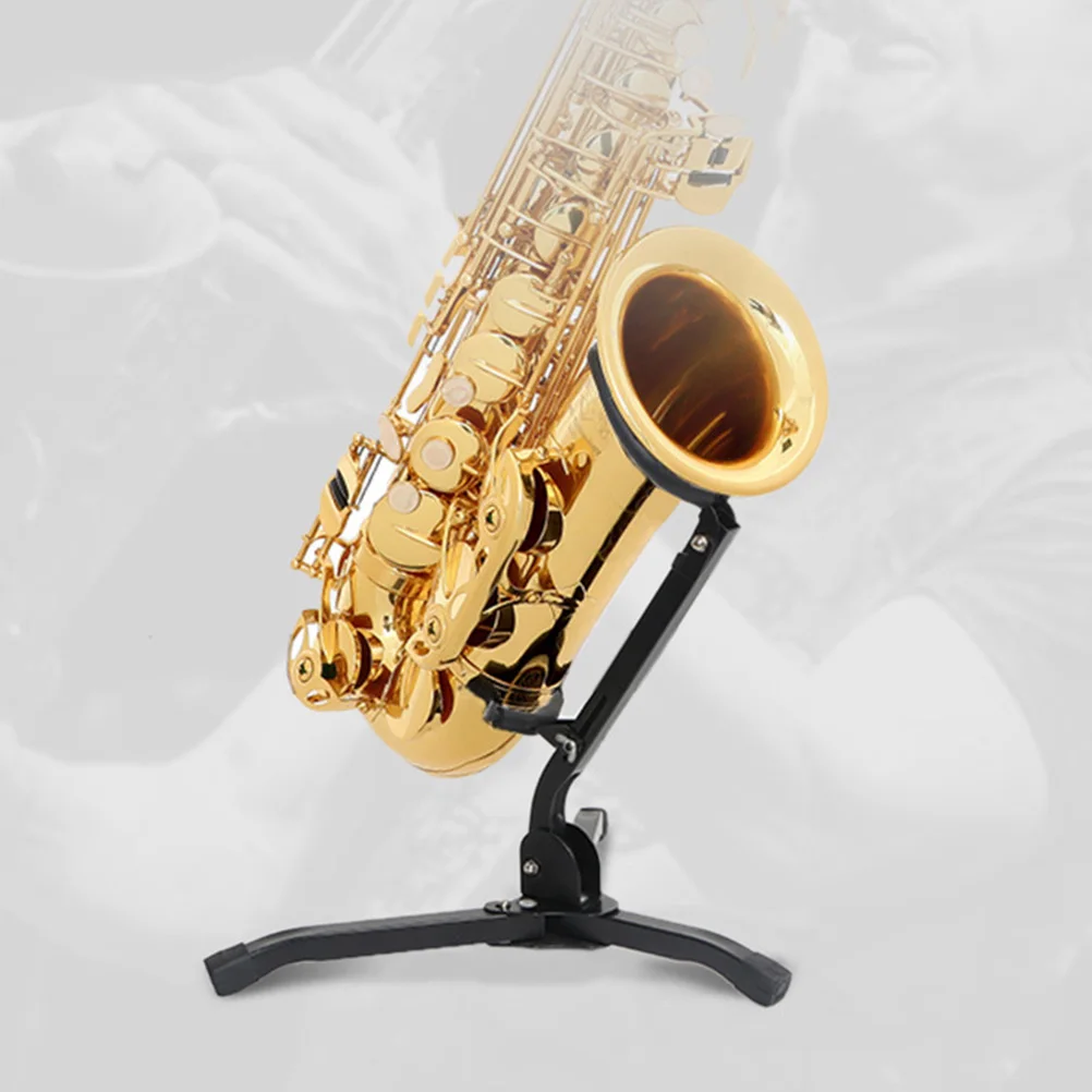 

Saxophone Display Stand Tripod Bass Detachable Folding Holder Sponge Tenor Racks Travel