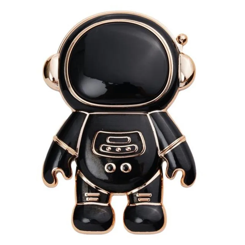 Astronaut Telefoonbeugel Schattige Cartoon Desktop Opvouwbare Standaccessoires 3d Plating Anime Astronaut Telefoonhouder Standhouder