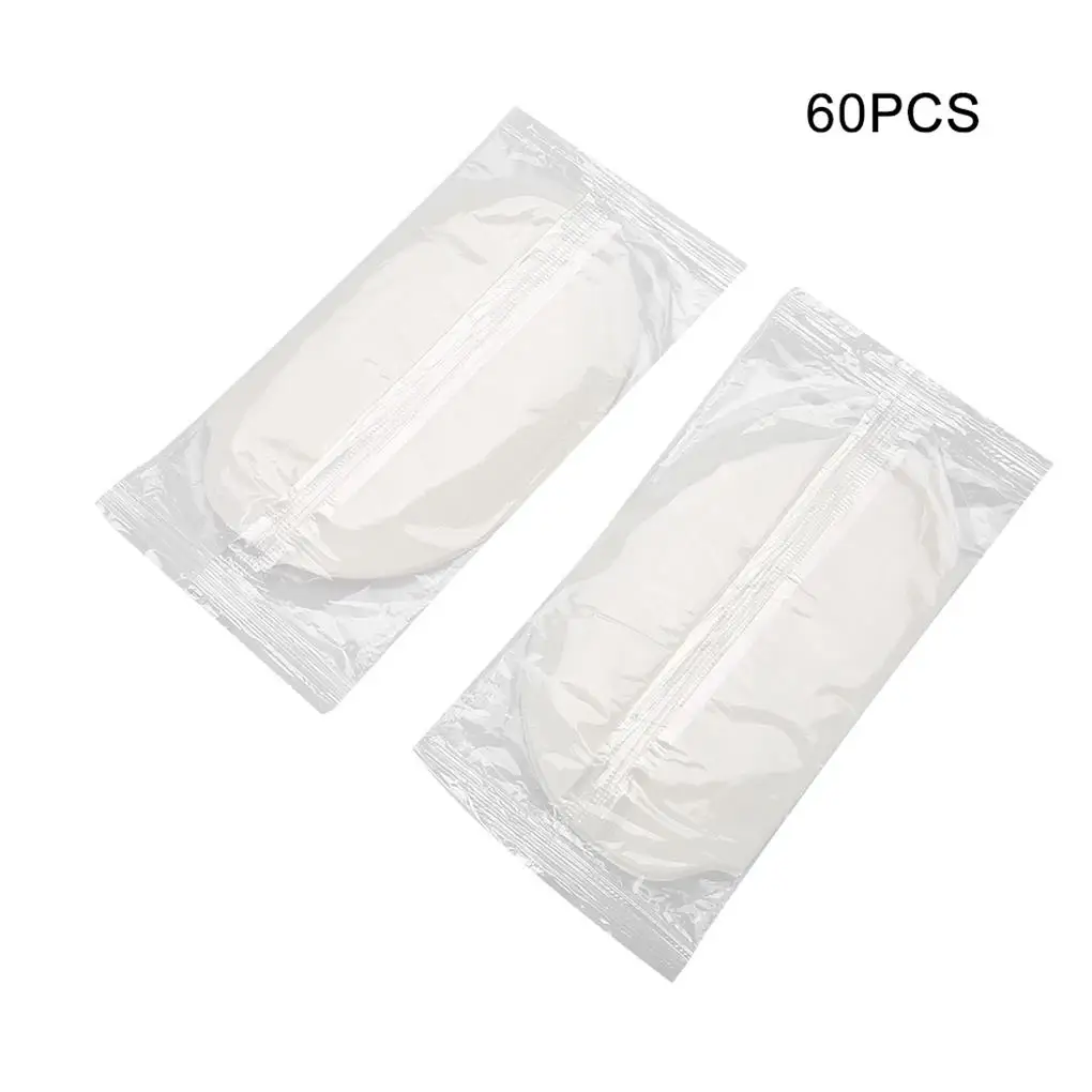 

Disposable Underarm Sweat Absorbent Pads Unisex Cotton Armpit Sweat Guard 60pcs