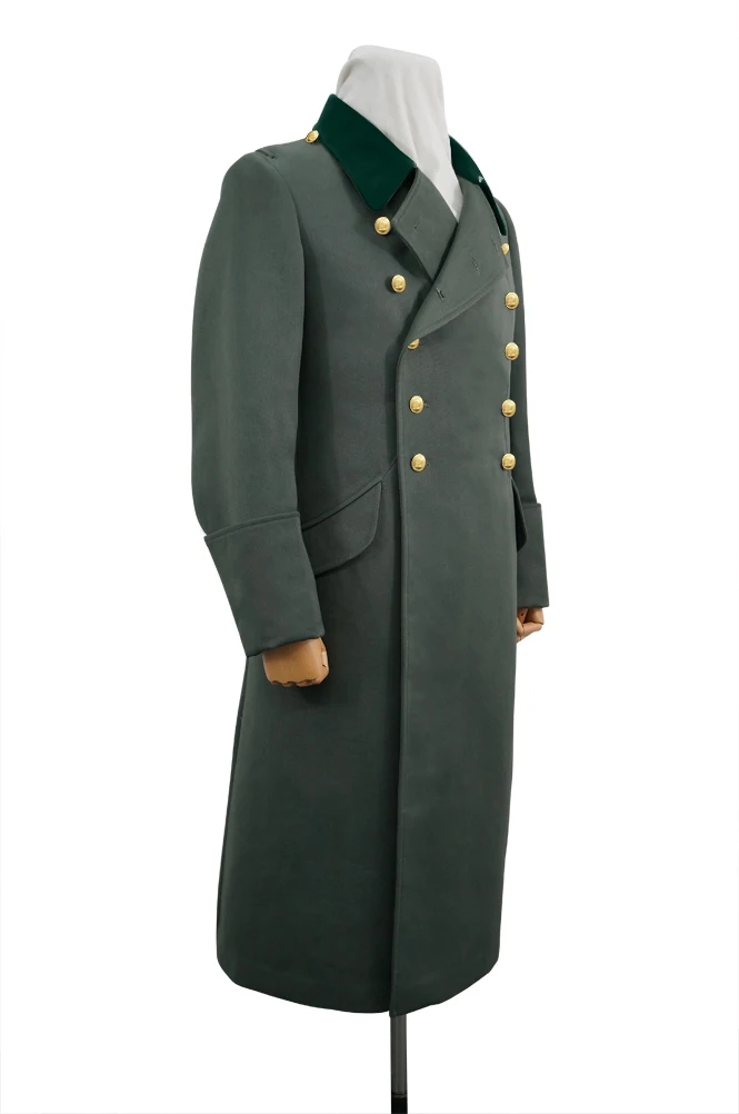 GUGK-003 ii wojny światowej niemiecki M36 Kriegsmarine oficer przybrzeżny Gabardine Greatcoat