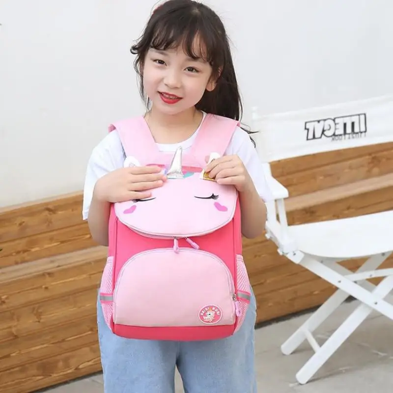 Children Unicorn School Backpack For Girl Boy Dinosaur Kindergarten School Bag Cartoon Fashion Kids Cute Backpack