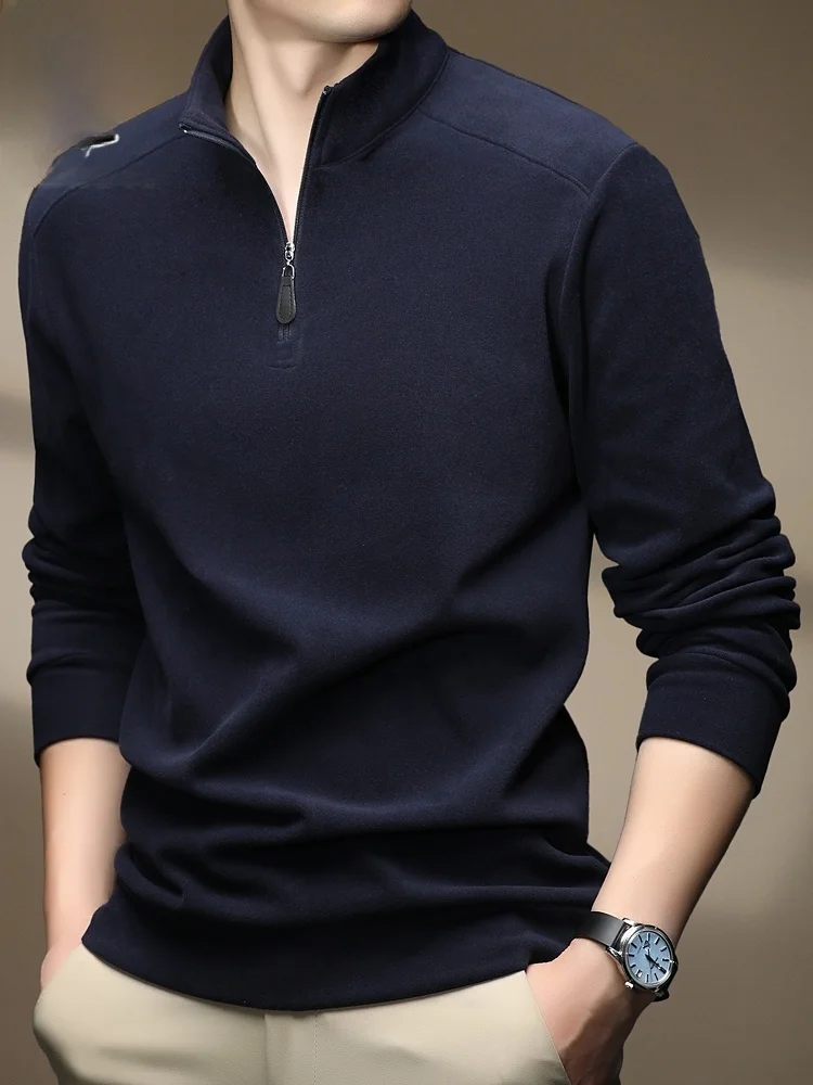 

Men's Heavyweight Casual Long Sve Hoodie Spring 2026 New Sle Youth Faion Polyester Spandex Antioxidant Crease