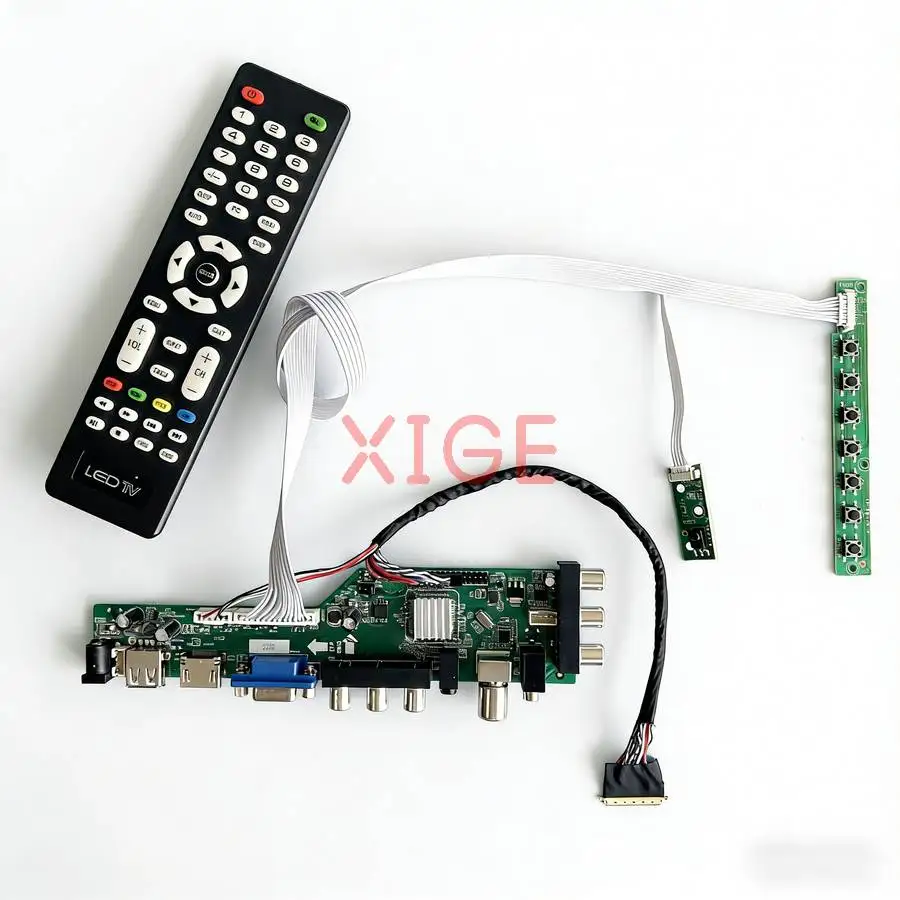 

For LP133WH1 M133NWN1 LP133WH2 HB133WX1 Controller Board DIY Kit 1366x768 LVDS-40 Pin Laptop Panel 1366*768 DVB/USB/AV/VGA/HDMI