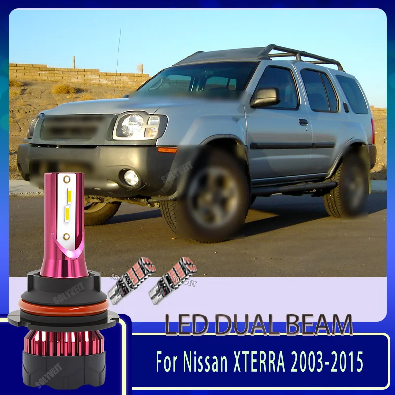 

User-Friendly Design Car Headlight Bulb LED 9007/HB5 Dual High Low Beam For Nissan XTERRA 2003 2004 2005 2006 2007 2008-2015