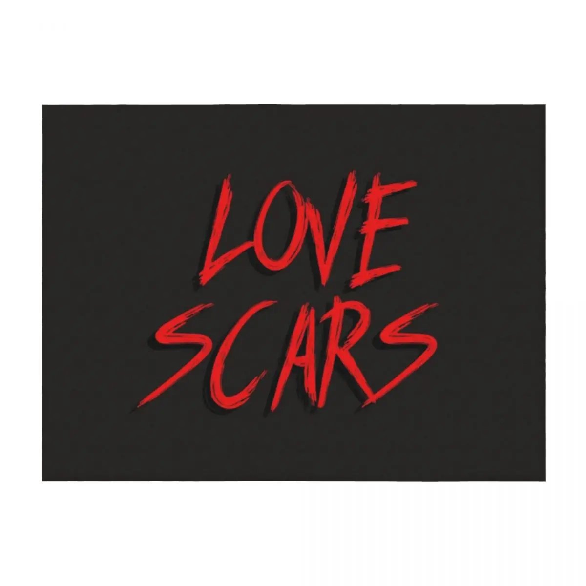 

Love Scars TR Throw Blanket Sleeping Bag wednesday Hairys Custom Blankets