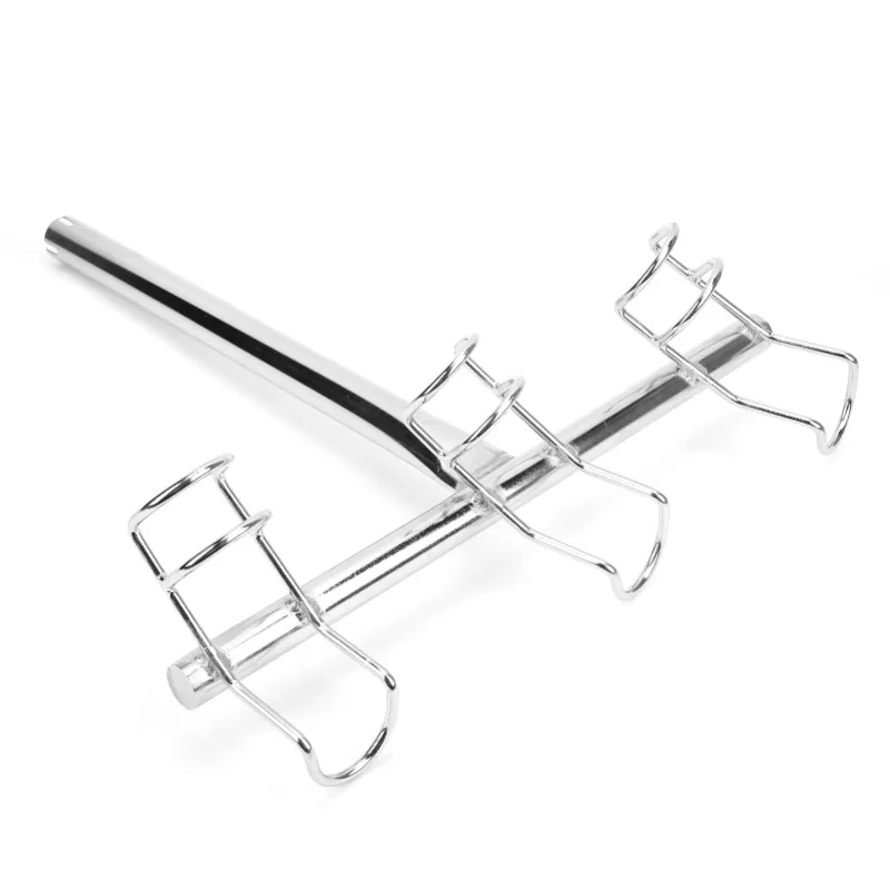 

3-сторонний держатель удочки 3-в-1 — нержавеющая сталь 316, антикоррозийное оборудование — для морской яхты, лодки, рыболовные аксессуары, держатель