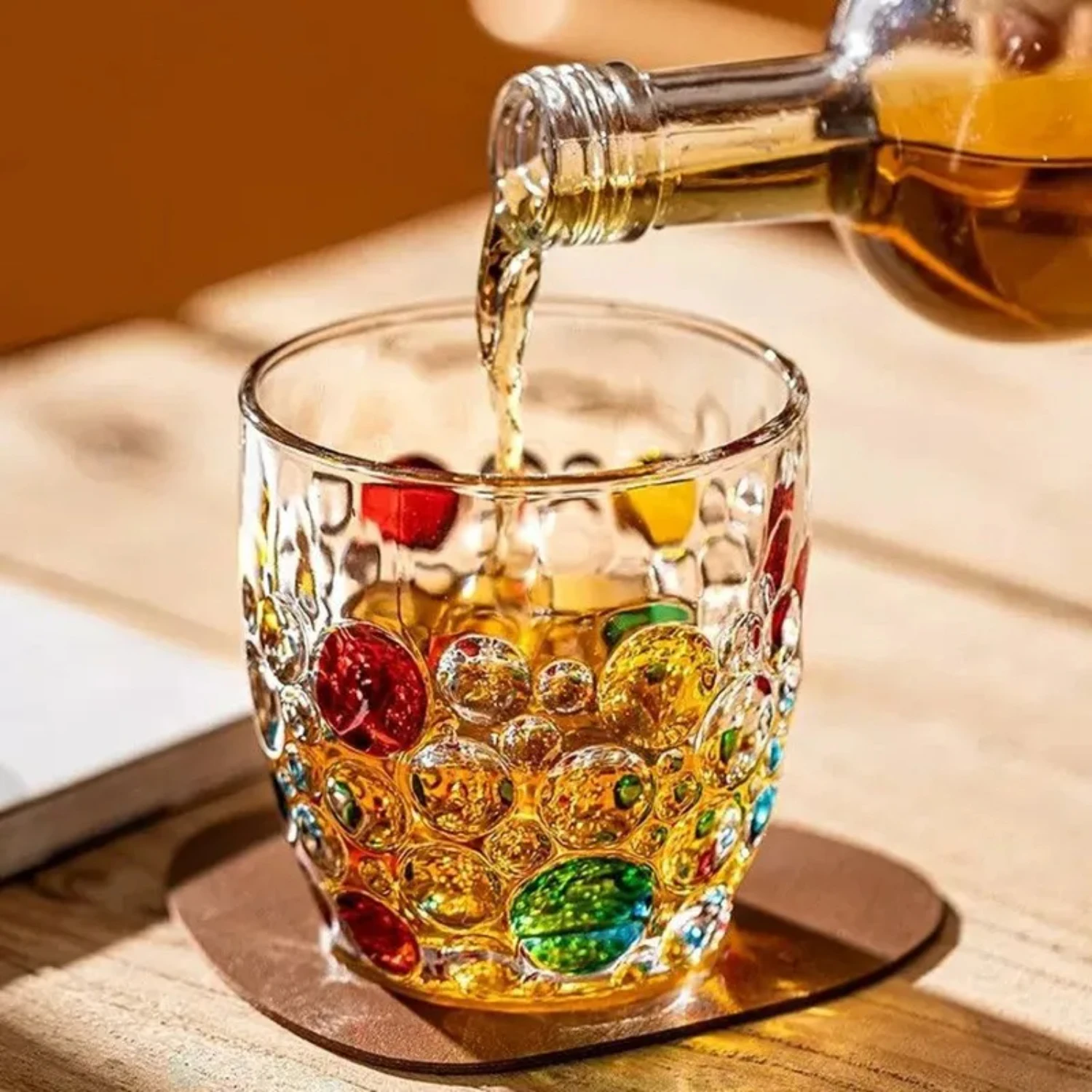 

Crystal Color Whiskey Cup Coffee Cups Whisky Liquor Wine Glass Water Glassware 350ml