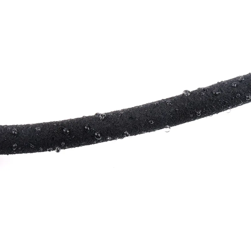 5m 4/8,12/16mm Perforated Water Pipe Rubber PE Black Hose Buried Underground Irregular Microporous Water Garden Irrigation Hose