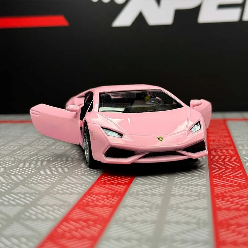 

1:36 Scale Huracan Alloy Car Diecasts Metal Classic Toy Model with Pull Back Function Vehicles for Child Gifts