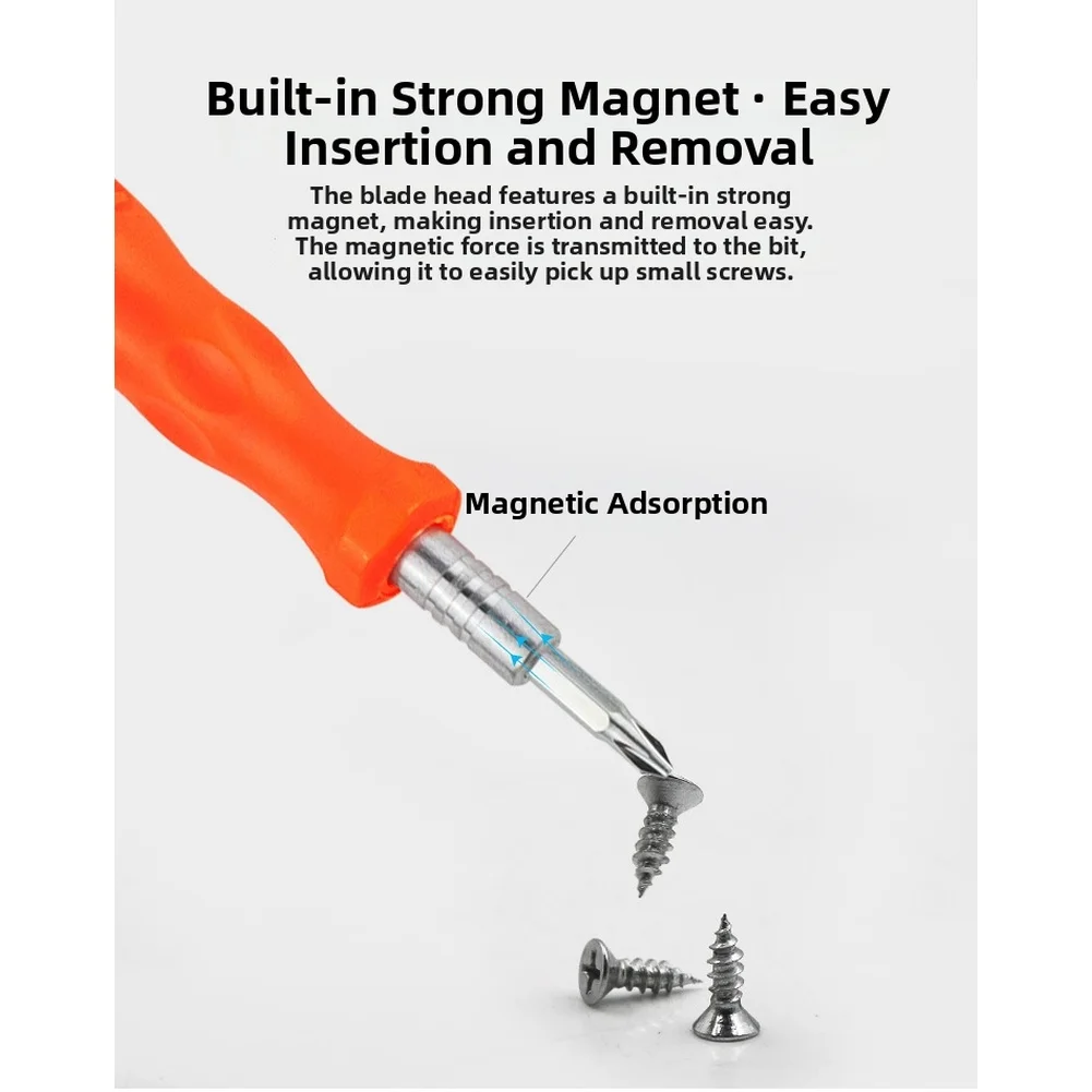 31 In 1 Magnetic Screwdriver Set With 30 Bits Precision Tools For Phone Laptop Multifunctional Repair Hand Tools