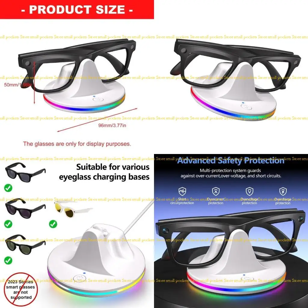 

R1WD Charging Stand For Dedicated Model Intelligent Glasses Heat Dissipation Portable