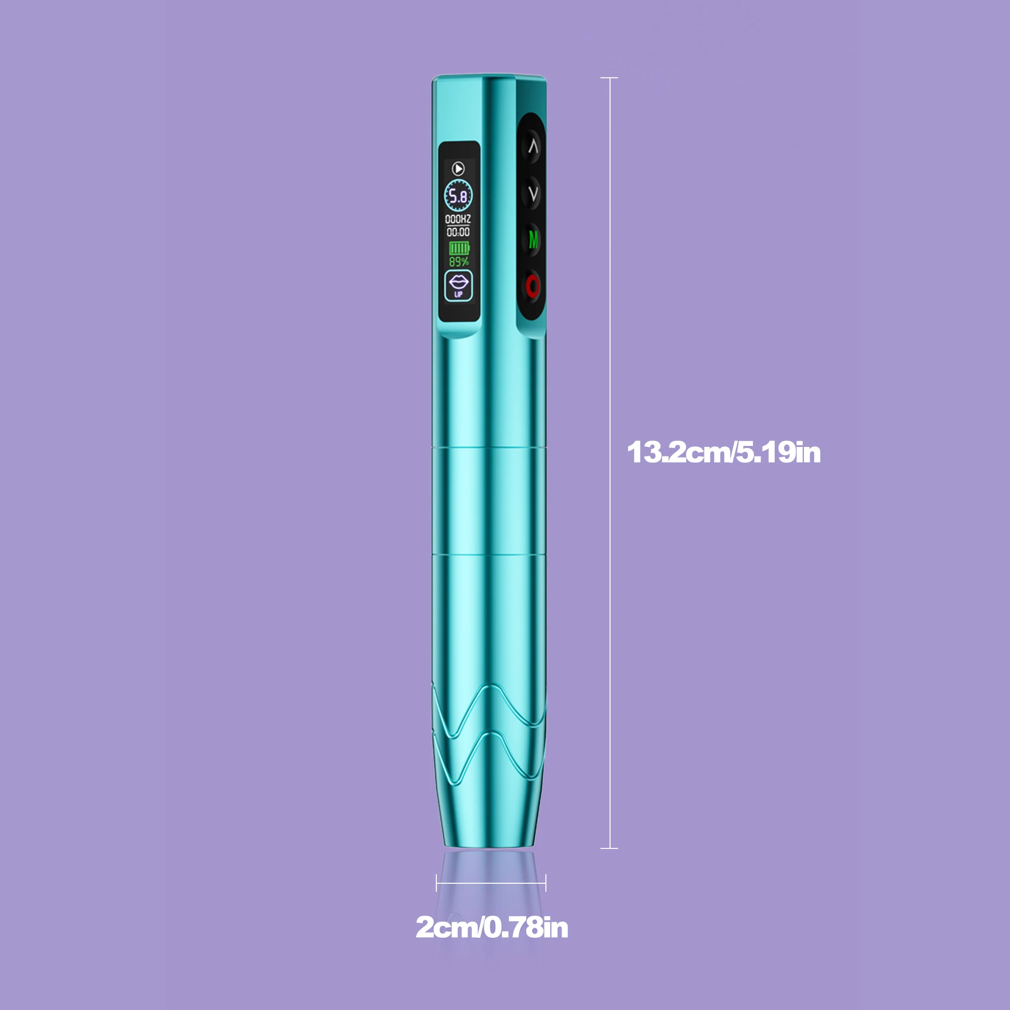 Drahtlose Multimodus-Stickmaschine, kompletter Satz Werkzeuge, Augenbrauen-Tätowierung, Eyeliner, integrierte Augenbrauen-Tätowiermaschine