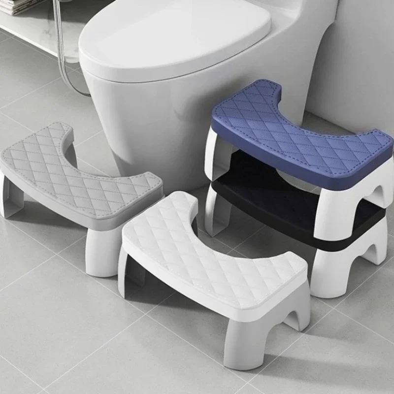New Toilet Potty Stool Anti-slip Toilet Footstool Bathroom Toilet Assistance Step Stools For All Ages Bathroom Supplies