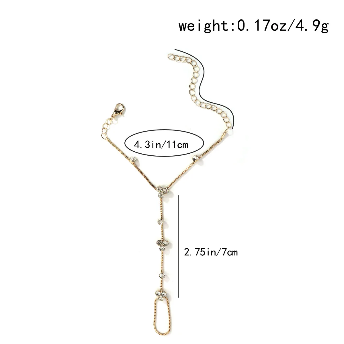 1pc/Women's Minimalist Rhinest - Women'S Accessories Gift Ideas ulasan dan harga