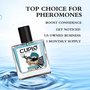Cupid 50ml Herren Blue Glass Flasche 2 in 1 Kolonie Luxuriöses Parfüm für moderne Gentlemen mit zwei tragbaren Parfums geliefert 12 Hauptverkäufe Parfüm initio - №11
