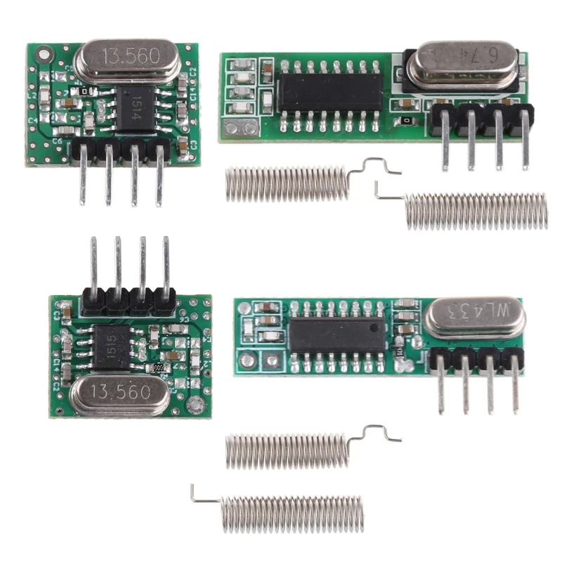 Modul Pemancar Penerima RF Superheterodyne 433 Mhz Untuk modul Nirkabel