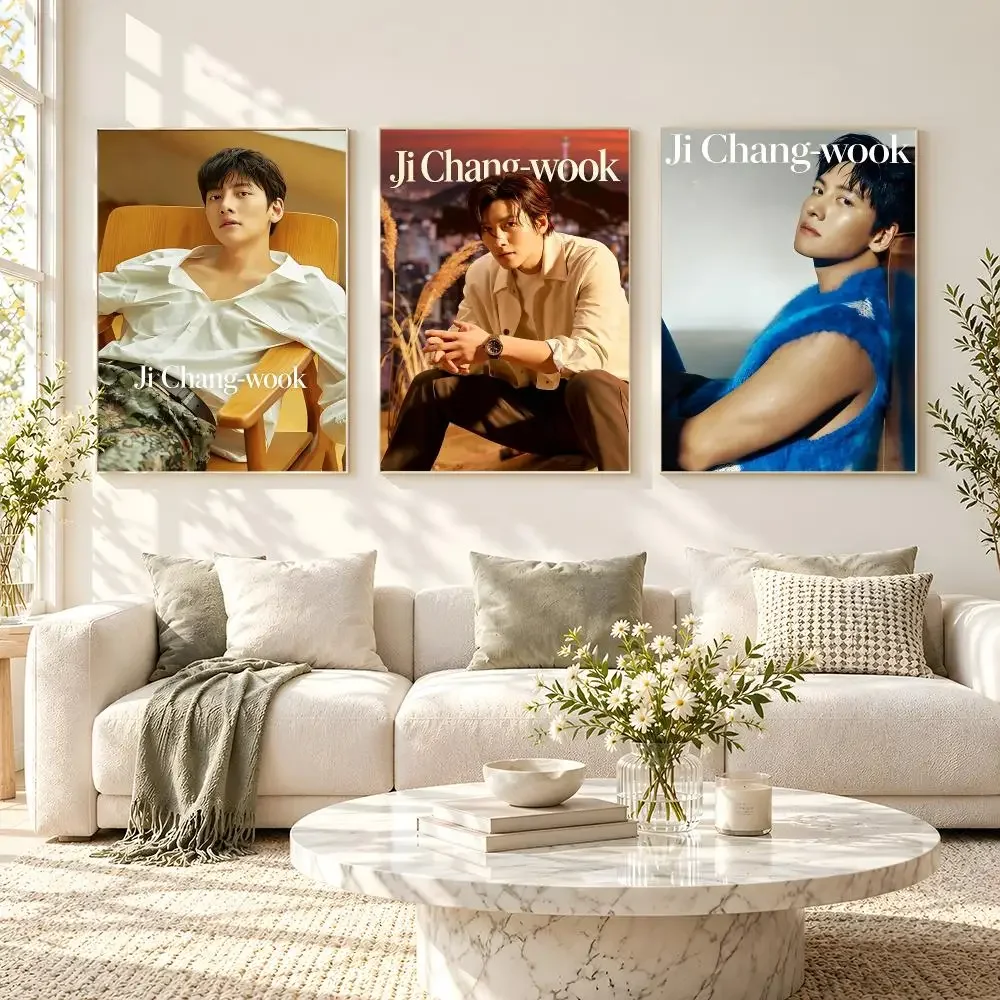 people Ji Chang‑wook Poster Poster HD Frameless Fresh Natural Style Wall Art Home Decor For Living Room Bedroom Gift