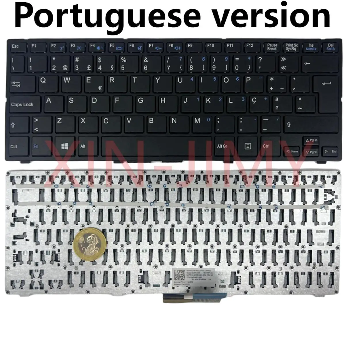 

E11201 SP/latin/Portuguese keyboard For Medion E11201 E11202 MD61958 SF20PA6W SF20GM6 SF20GM7