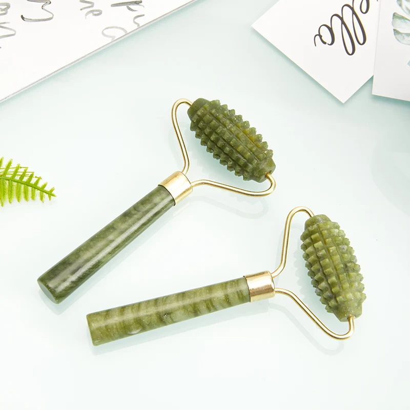 Roller Gua Sha Scraper Set Double-headed Jade Facial Massager Lifting Body Thin Neck Thin Lifting Tool Health and Beauty