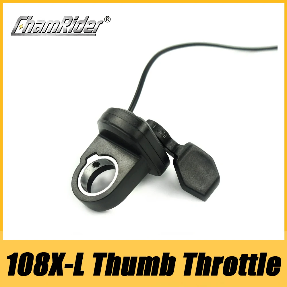 

Ebike Thumb Throttle 108X-L Wuxing Trigger Throttle Plastic Finger Throttle 24V 36V 48V 60V 72V Left Thumb Throttle